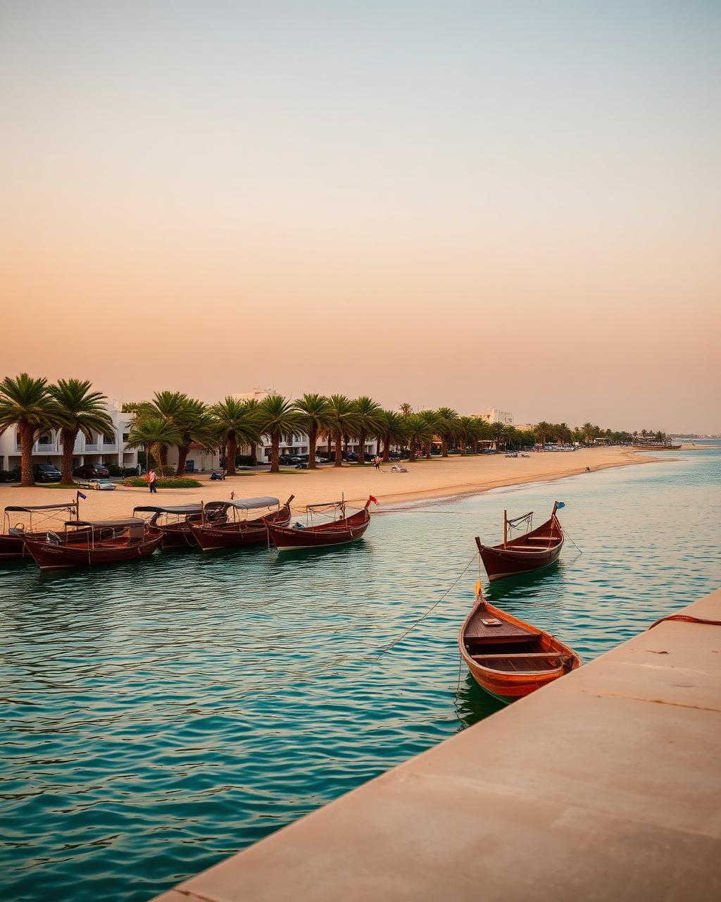Ajman — Ajman Corniche & dhow harbour