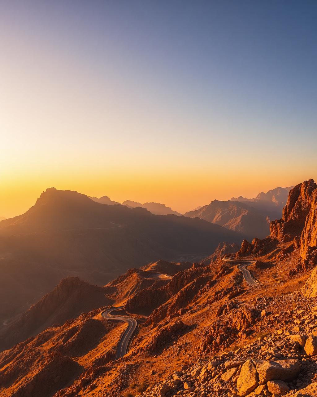 Ras Al Khaimah — Jebel Jais mountain road